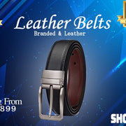 Men Branded Belts