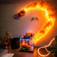 Racing Car LED Cloud Lamp Wall