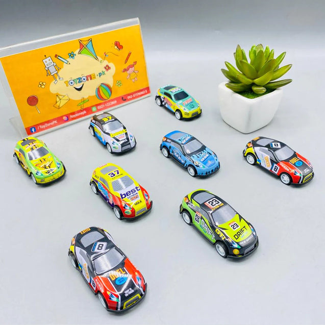 Premium Pack Of 8 Die Cast Cars