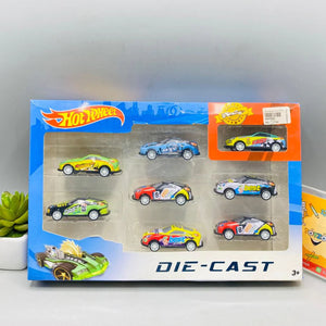 Premium Pack Of 8 Die Cast Cars