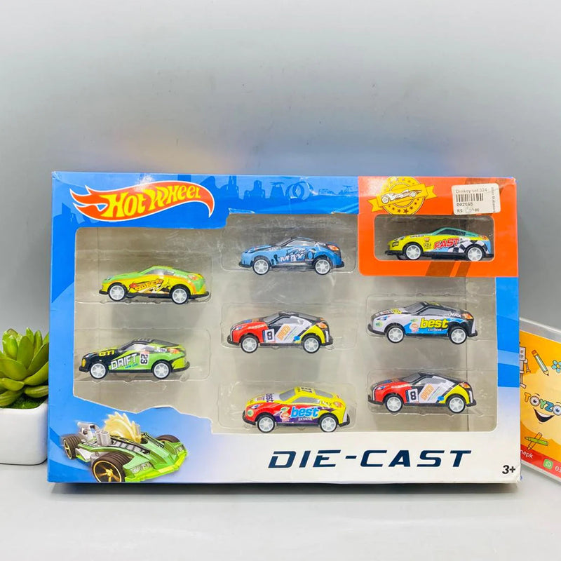 Premium Pack Of 8 Die Cast Cars