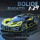 1:24 Diecast Bugatti Luxury Bolide