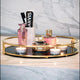 Round Makeup organizer cosmetic shelf