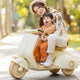 Battery Oprater  Rocky Scooter For Kids Light And Sound