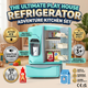 Pretend Play Refrigerator Kitchen Set
