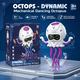 Dynamic Mechanical Dancing Octopus Toys With Light And Sound
