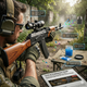 AK47 Rifle Electric Water Bomb Gun With 16x Scope