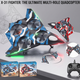 Remote Control Fighter Jet Stunt Quadcopter