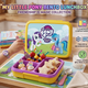 My Little Pony Bento Lunchbox – 3 Compartment Leakproof Kids Meal Box (Friendship is Magic Collection)