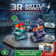 2.4GHz RC Remote Control Fighting Robots