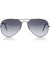 RB3026 AVIATOR BLACK POLARISED