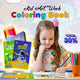 2 in 1 Colouring Book And Scratch Book Set With