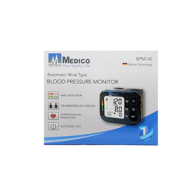 Medico bpm 42 blood pressure monitor