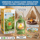Simulation Storytelling Camping Lantern Set – Kids Pretend Play Lamp with Sound & Flame Effect