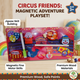 Circus Friends Magnetic Jigsaw Adventure Playset