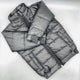 Black Color Winter Puffer Jacket with 3 Pockets