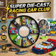 Inertial Power Alloy Die-Cast Cars with Launcher