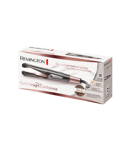 Remington 2 IN 1 Curl & Straight Confidence Straightener