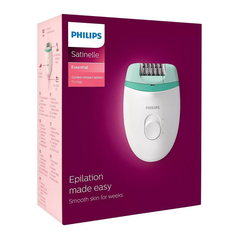 Philips Satinelle Essential Corded Compact Epilator BRE224