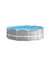 INTEX Prism Frame Pool (12' x 39") With Water Filter Pump Type "A" And Safety Ladder