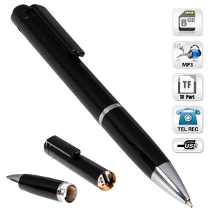 HD 1080p Hidden Camera Pen With Voice Recording