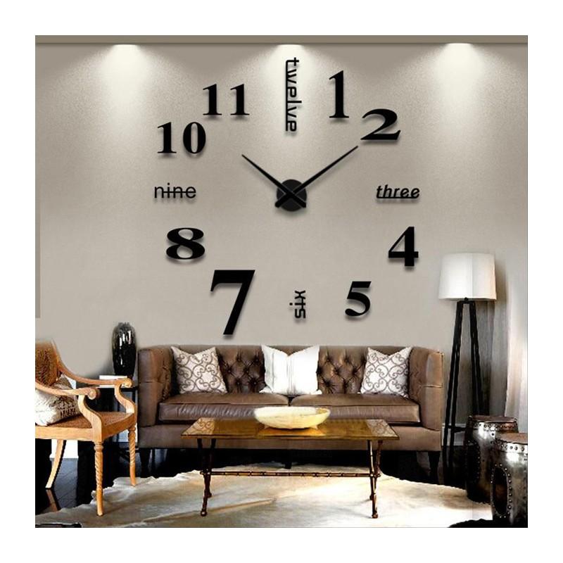 Acrylic DIY Mirror Wall Clock Quartz -Model 205