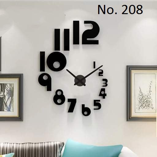Acrylic DIY Clock - Model 208