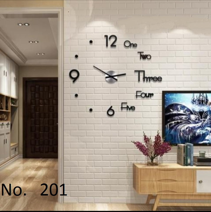 Acrylic DIY Clock - Model 201