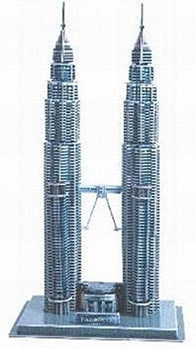 Twin Tower-Metal Model