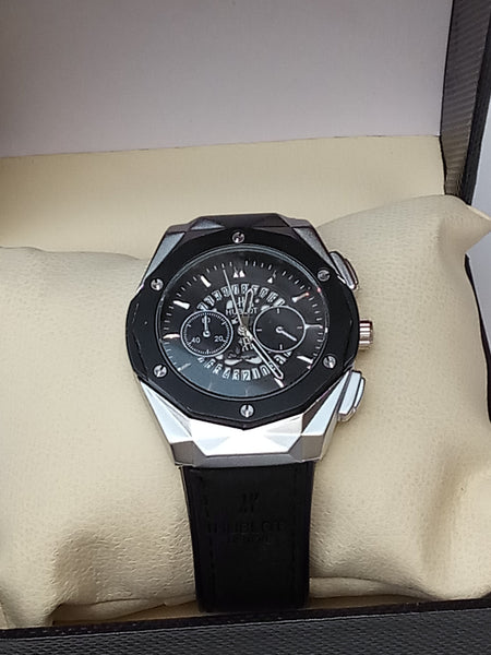 Hub-llot Big Bang Chronograph Men's Watch Black
