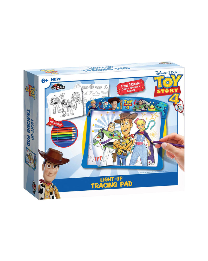 Cra-Z-Art Disney Toy Story 4 Bright LED’s Light Up Tracing Pad