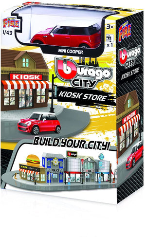 Bburago Street FIRE City Kiosk Store