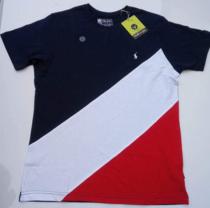 Multi Striped - Crew Neck T Shirt