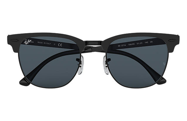 RB 3716 Clubmaster Polarized Lense Metal RB5607 Sunglasses