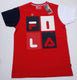 Red - Crew Neck FILA t-shirt