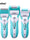KM-6198B 3 in 1 Lady EpIlator Depilatory Women Electric Shaver