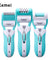 KM-6198B 3 in 1 Lady EpIlator Depilatory Women Electric Shaver