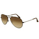 RB- 3025 Aviator Sunglasses Coffee Brown Gradient