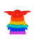 Pop It Rainbow Alien Fidget Toy