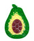 Pop It Avocado Fidget Toy