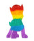 Pop It Rainbow Paw Petrol Fidget Toy