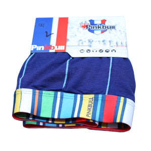 Pinkbull Branded Colorful Blue Men Boxer