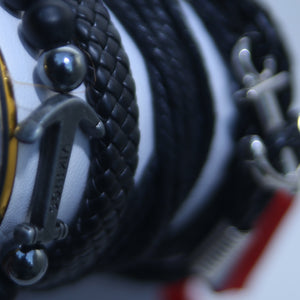 4-LAYER BEADS MEN BRACELETS