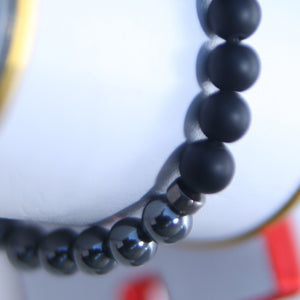 SINGLE PREMIUM BEADS MEN BRACELET