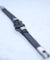 BLACK LEATHER TYPE SINGLE MEN BRACELET