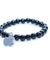 METAL CHROME PLATED APPLE MEN BRACELET