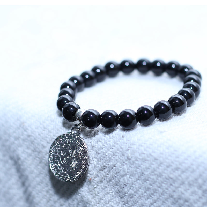 SILVER BEADS BRACELET