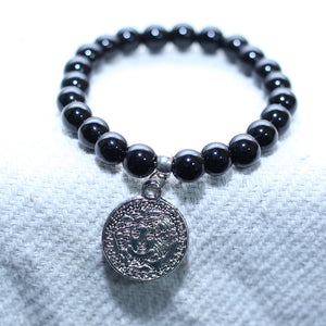 SILVER BEADS BRACELET
