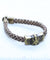 SINGLE CHROME MONOTYPE MEN BRACELET