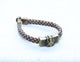SINGLE CHROME MONOTYPE MEN BRACELET